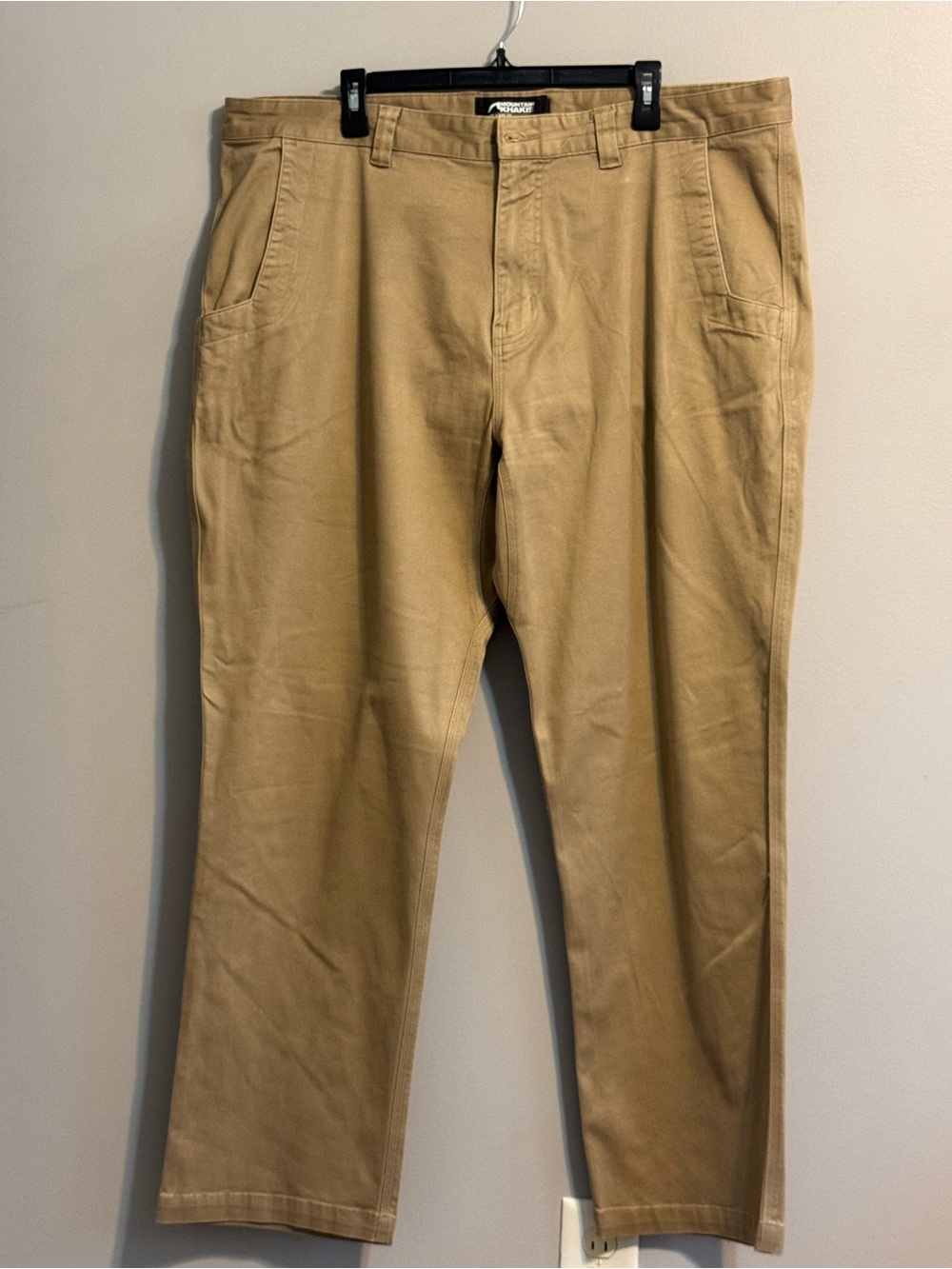 Mountain Khakis Men's Teton Pants 42x32 Tan Relaxed Fit Stretch